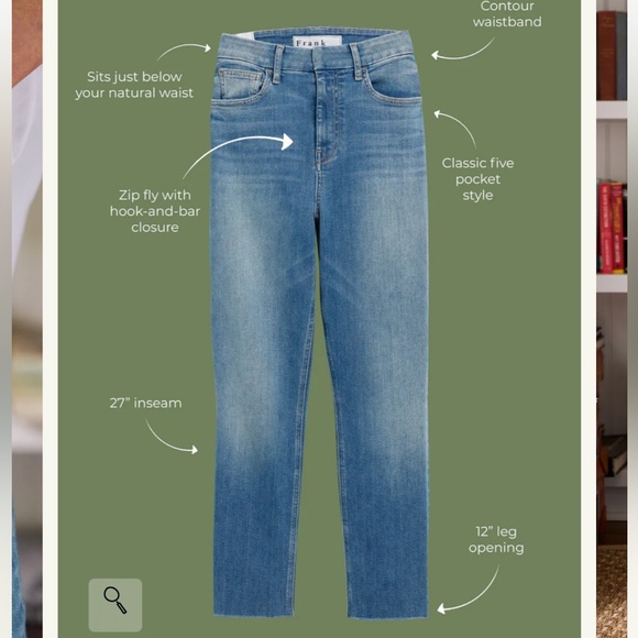 Frank & Eileen Derry Jeans size 30 - Picture 4 of 11